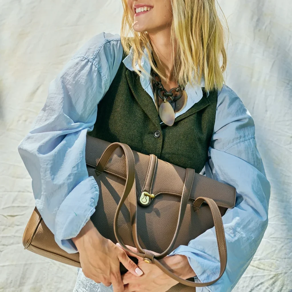 Eco Luxe Is In: Vegan Leather Bags for Sustainability