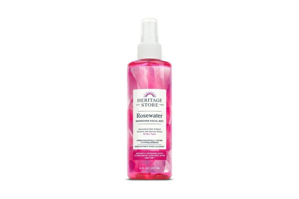 HERITAGE STORE Rose Petals Rosewater Alcohol Free